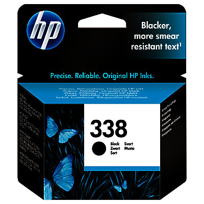 HP 338 Inkjet Cartridge, Black, C8765EE